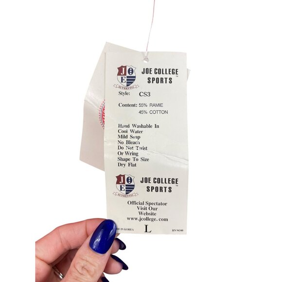 University Of Florida Vintage Joe College NWT Knit Vest Size Large - Picture 5 of 7